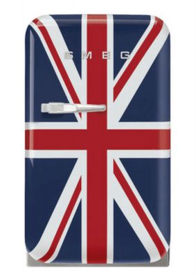 Frigobar 50's Style, compressore, Union Jack,