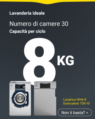 ideale per 30 camere
